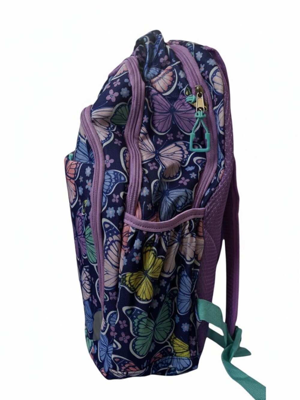 Member’s Mark Butterfly Backpack Lunch Bag Set NWOT Kids Y2K Colorful School - Picture 3 of 15